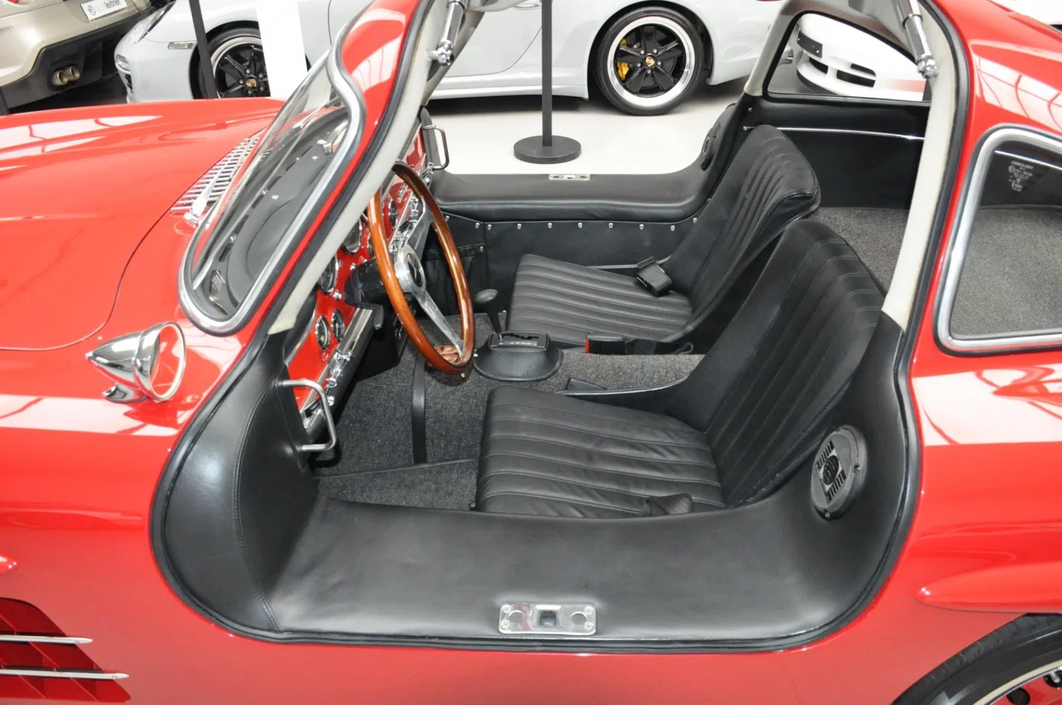 1987 Mercedes-Benz 300 SL Gullwing interior