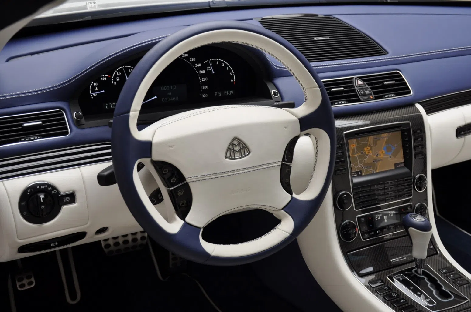 2010 Maybach 57S Coupe Xenatec interior, dashboard