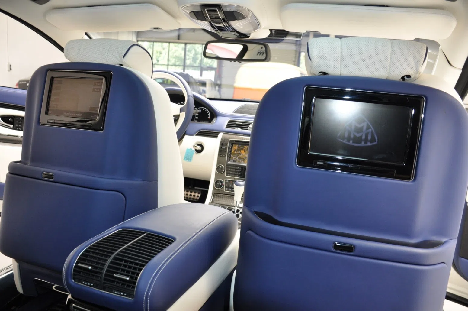 2010 Maybach 57S Coupe Xenatec interior, seats