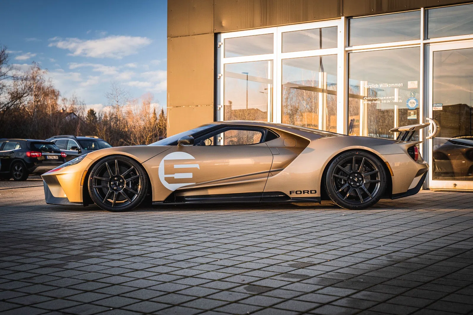 2022 Ford GT Heritage Edition Limited for sale, exterior, Holmann Moody Gold
