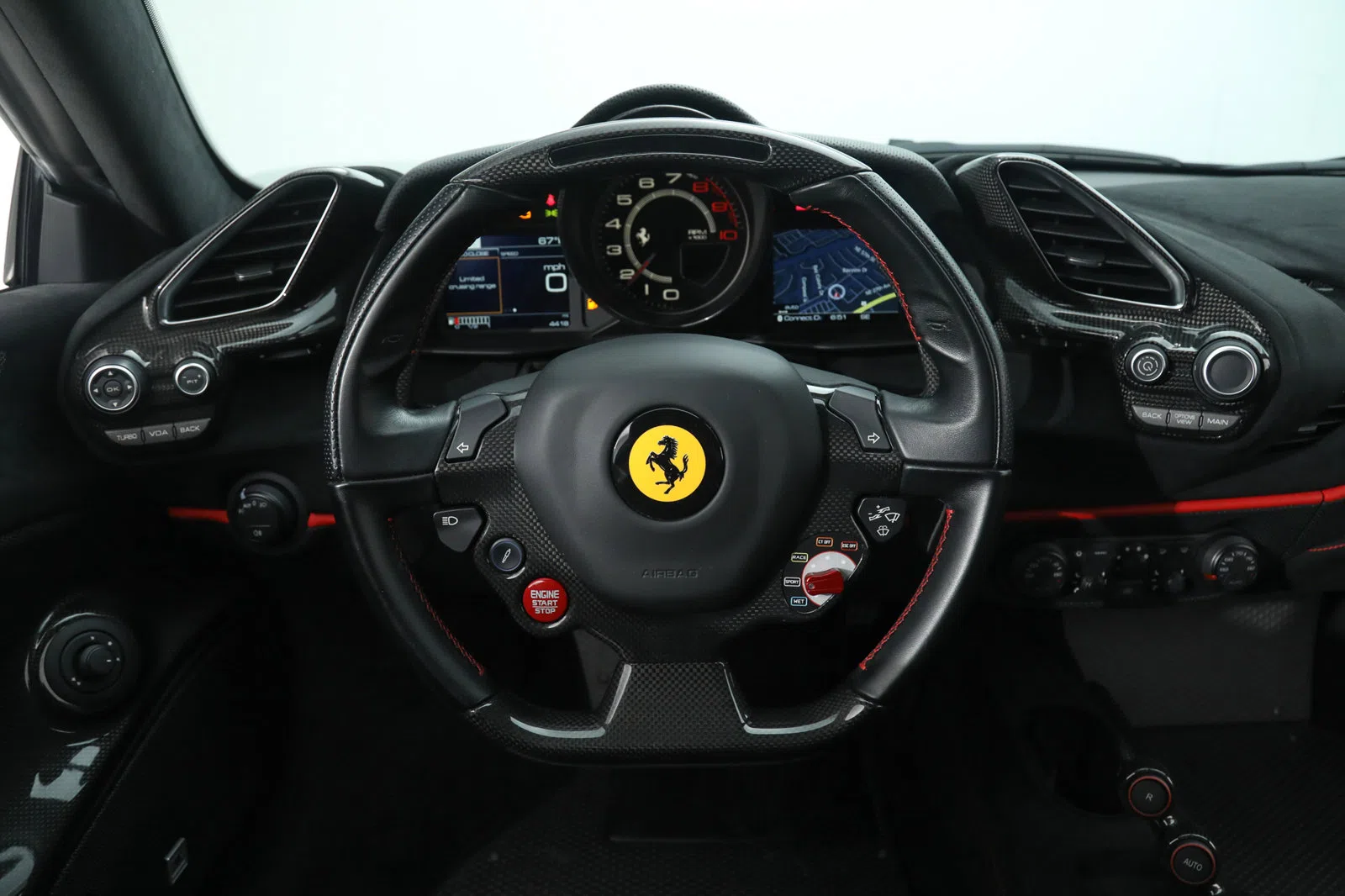 2020 Ferrari 488 Pista interior