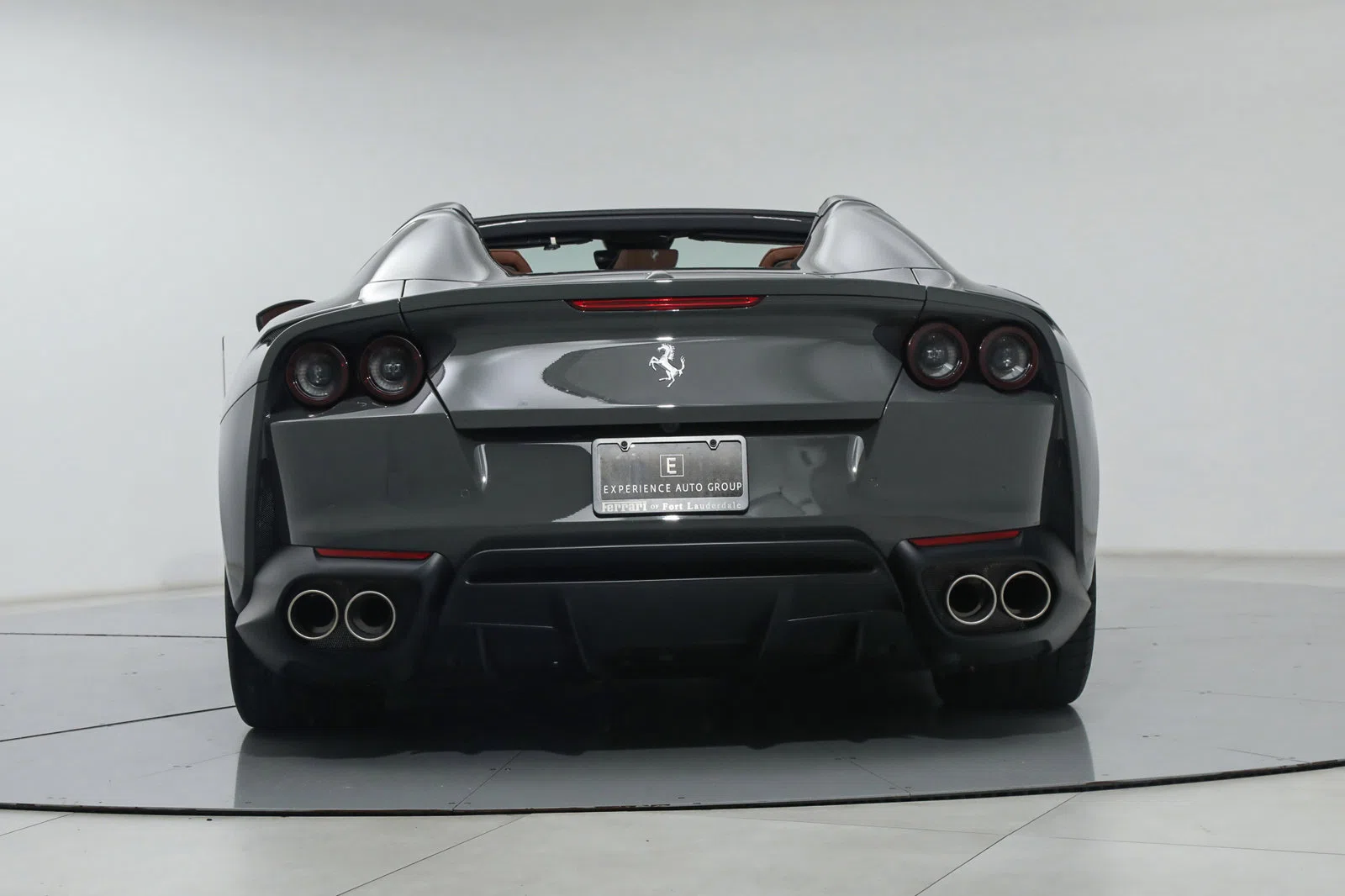 2021 FERRARI 812 GTS, rear three-quarter view
