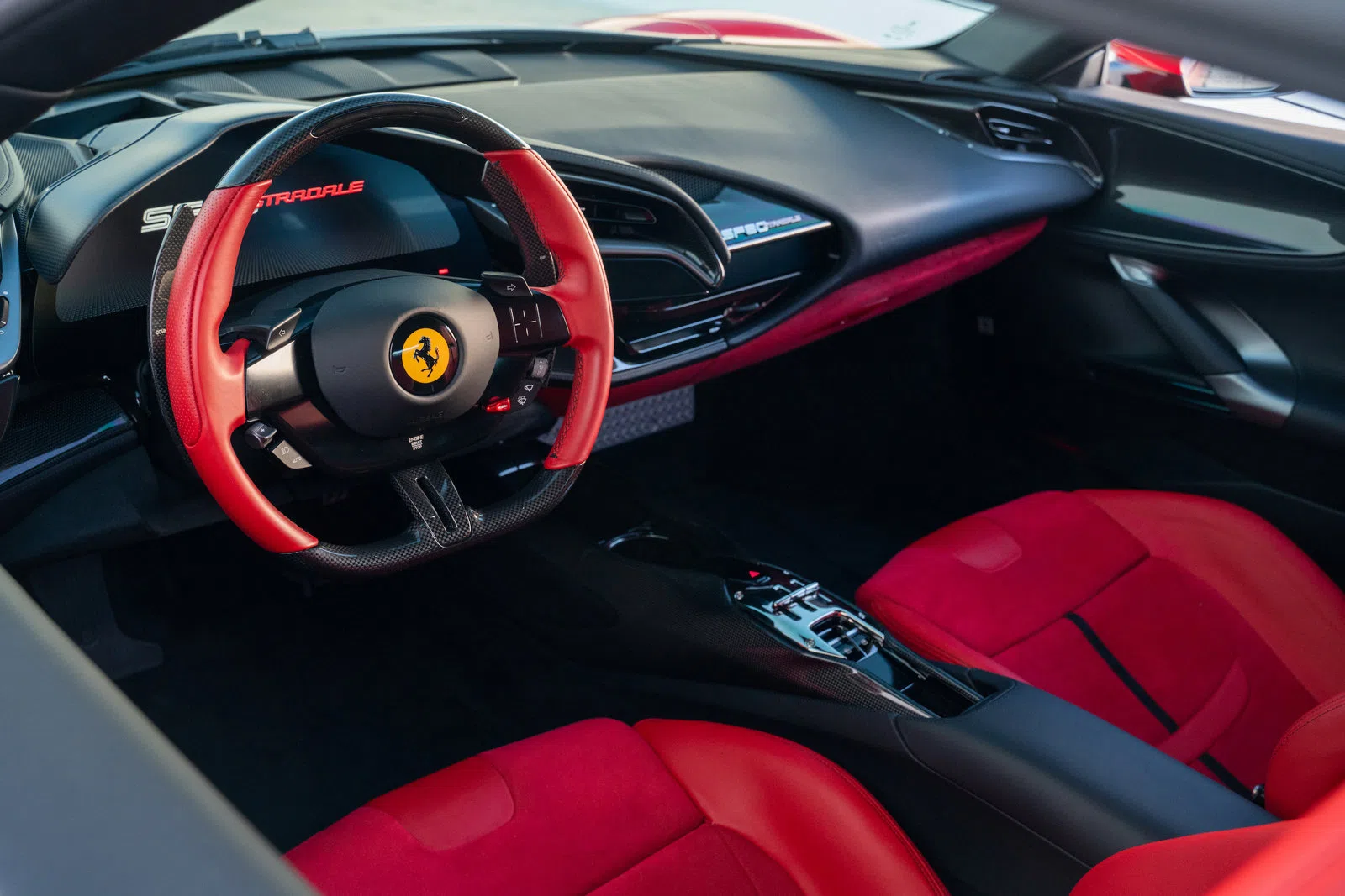 2021 Ferrari SF90 Stradale interior