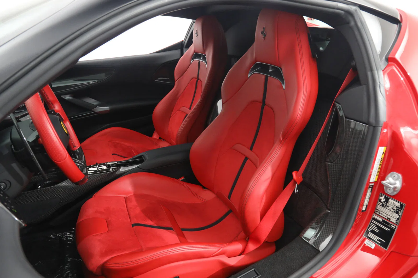 2021 Ferrari SF90 Stradale interior, seats