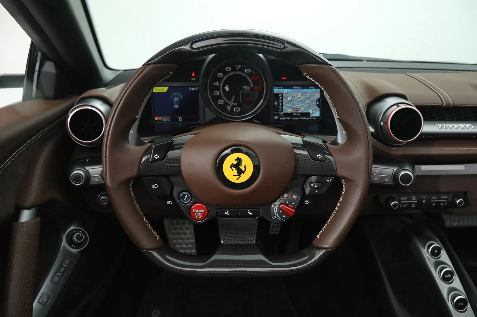 2021 FERRARI 812 GTS interior, dashboard