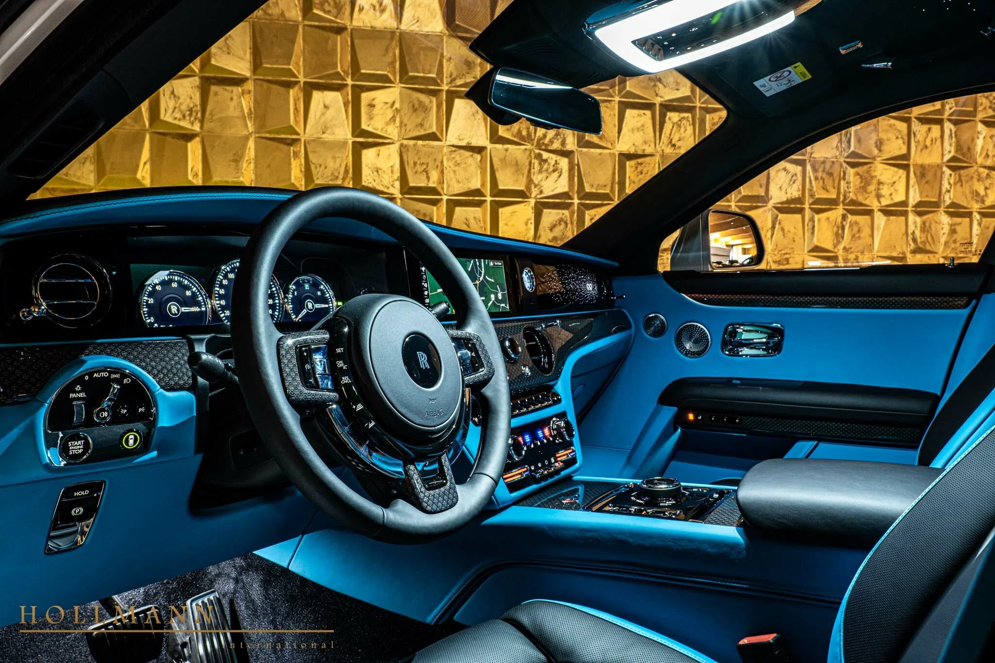 2023 Rolls-Royce Ghost Black Badge interior, dashboard
