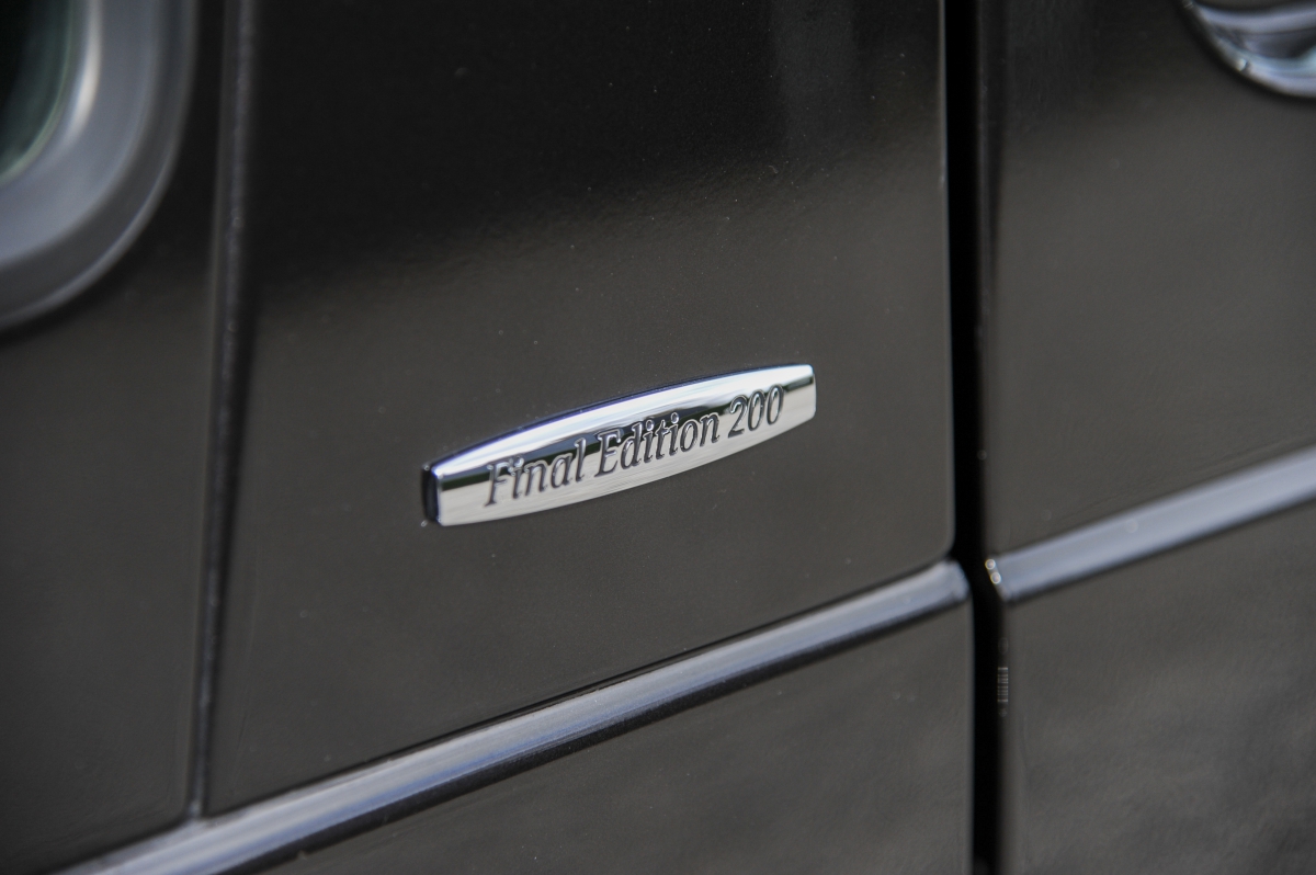 2014 MERCEDES-BENZ G 500 CONVERTIBLE ''FINAL EDITION 200'', 8/16