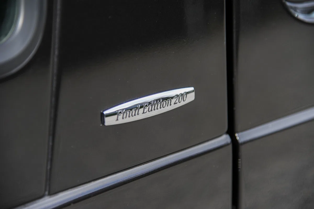 2014 Mercedes-Benz G 500 Convertible ''Final Edition 200'', detail