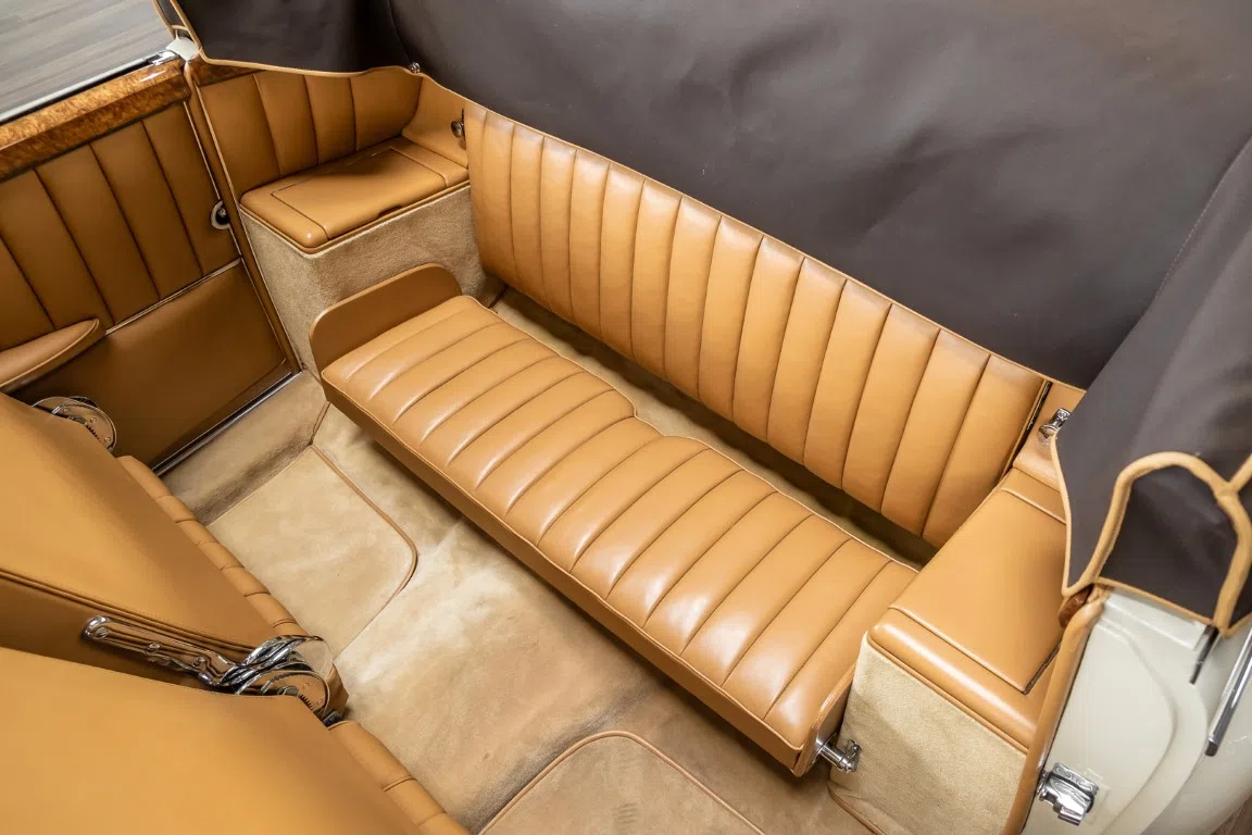 1957 Mercedes-Benz 300 SC Cabrio W188 interior, seats
