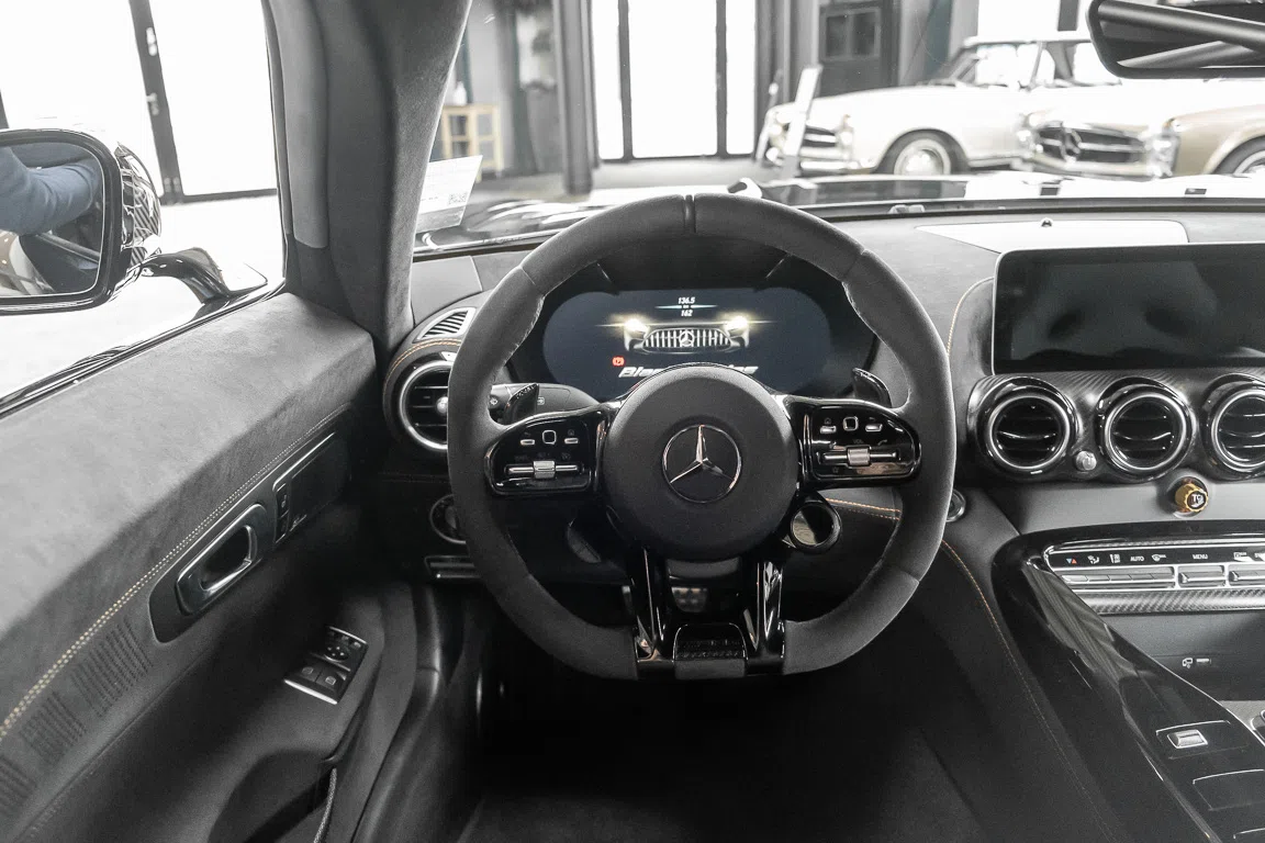 2020 Mercedes-AMG GT Black Series interior, dashboard