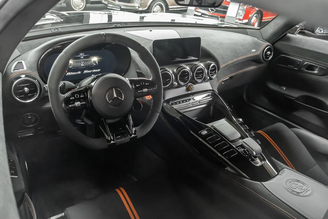 2020 Mercedes-AMG GT Black Series interior, dashboard