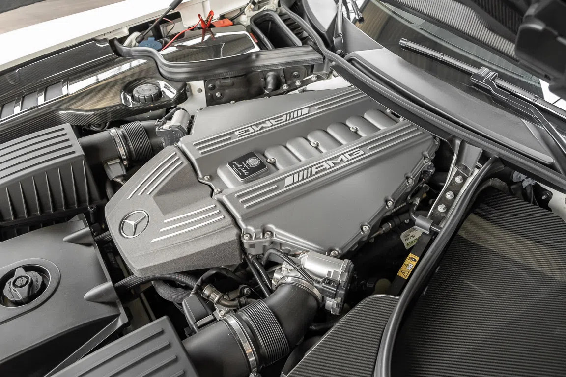2013 Mercedes-Benz SLS AMG Black Series engine