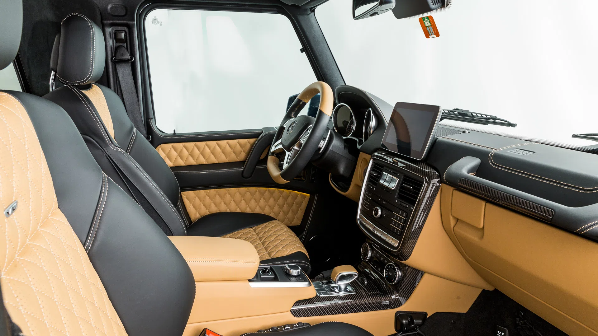 2018 Mercedes-Maybach G650 Landaulet interior, Leather exclusive brown