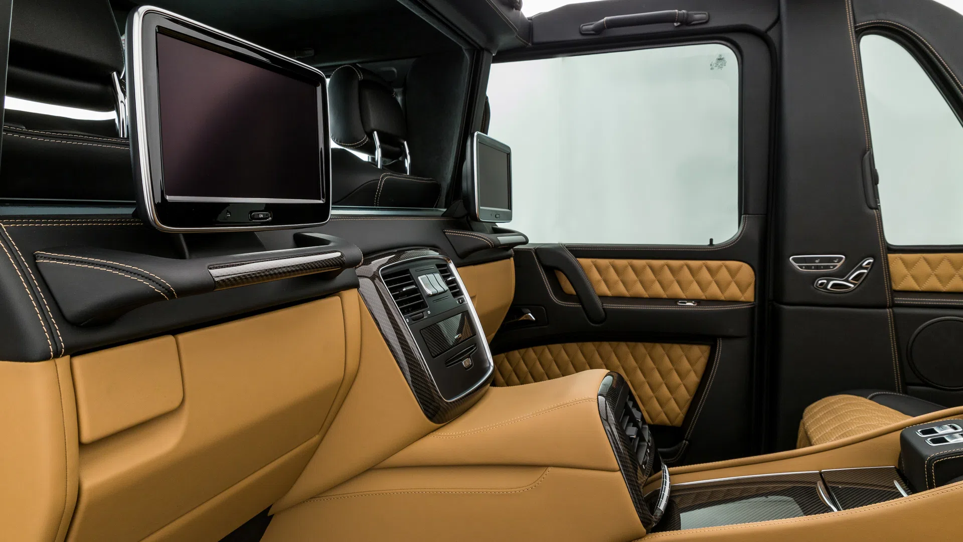 2018 Mercedes-Maybach G650 Landaulet interior, seats, Leather exclusive brown