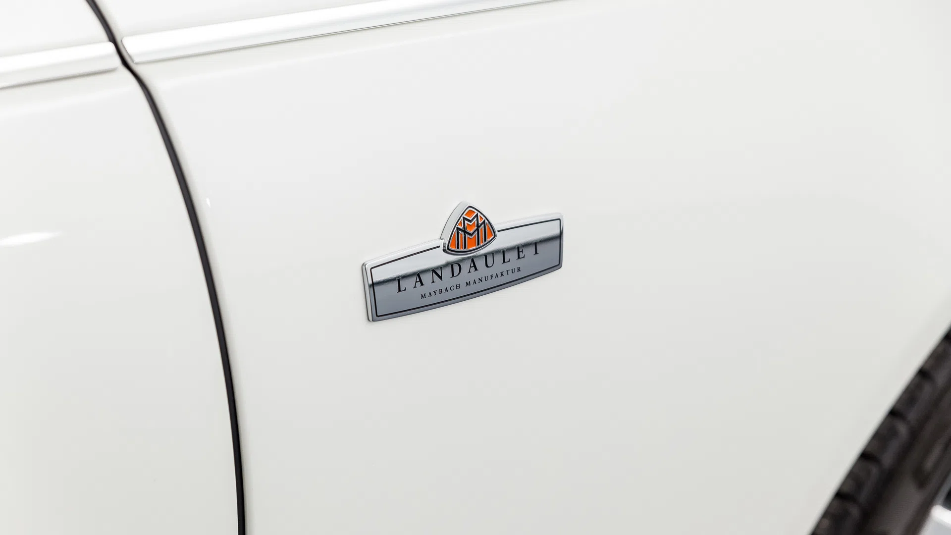 2009 Maybach 62S Landaulet, detail