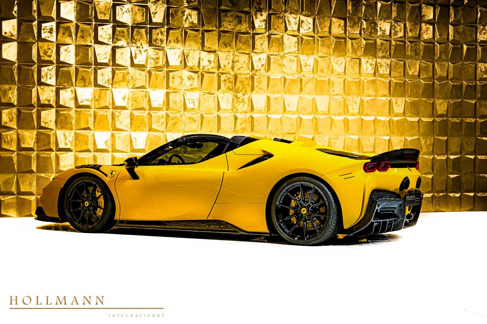 2022 Ferrari SF90 Spider by NOVITEC for sale, exterior, Giallo Modena