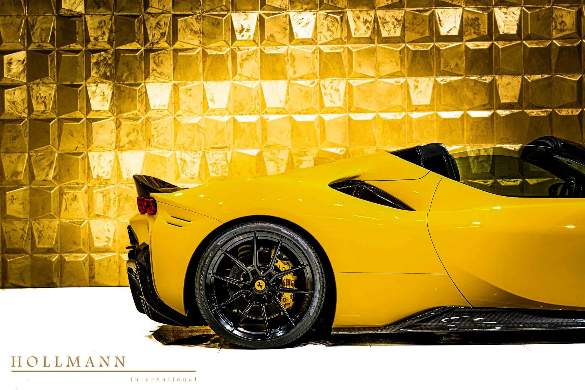 2022 Ferrari SF90 Spider by NOVITEC for sale, exterior, Giallo Modena