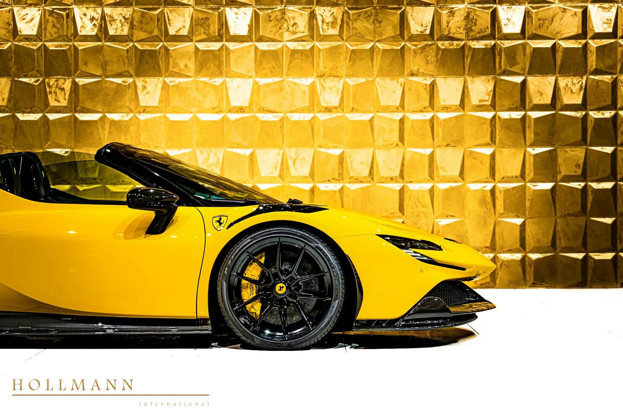 2022 Ferrari SF90 Spider by NOVITEC for sale, exterior, Giallo Modena