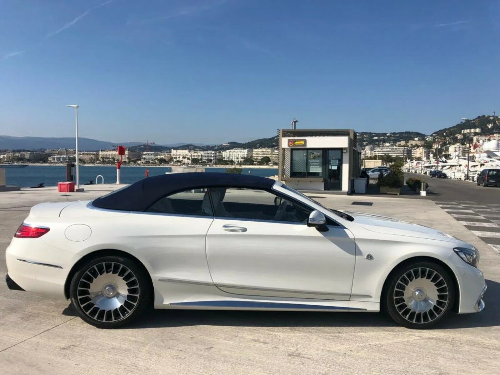 2019 Mercedes-Maybach S 650 Cabriolet 1 of 300 for sale, exterior, White
