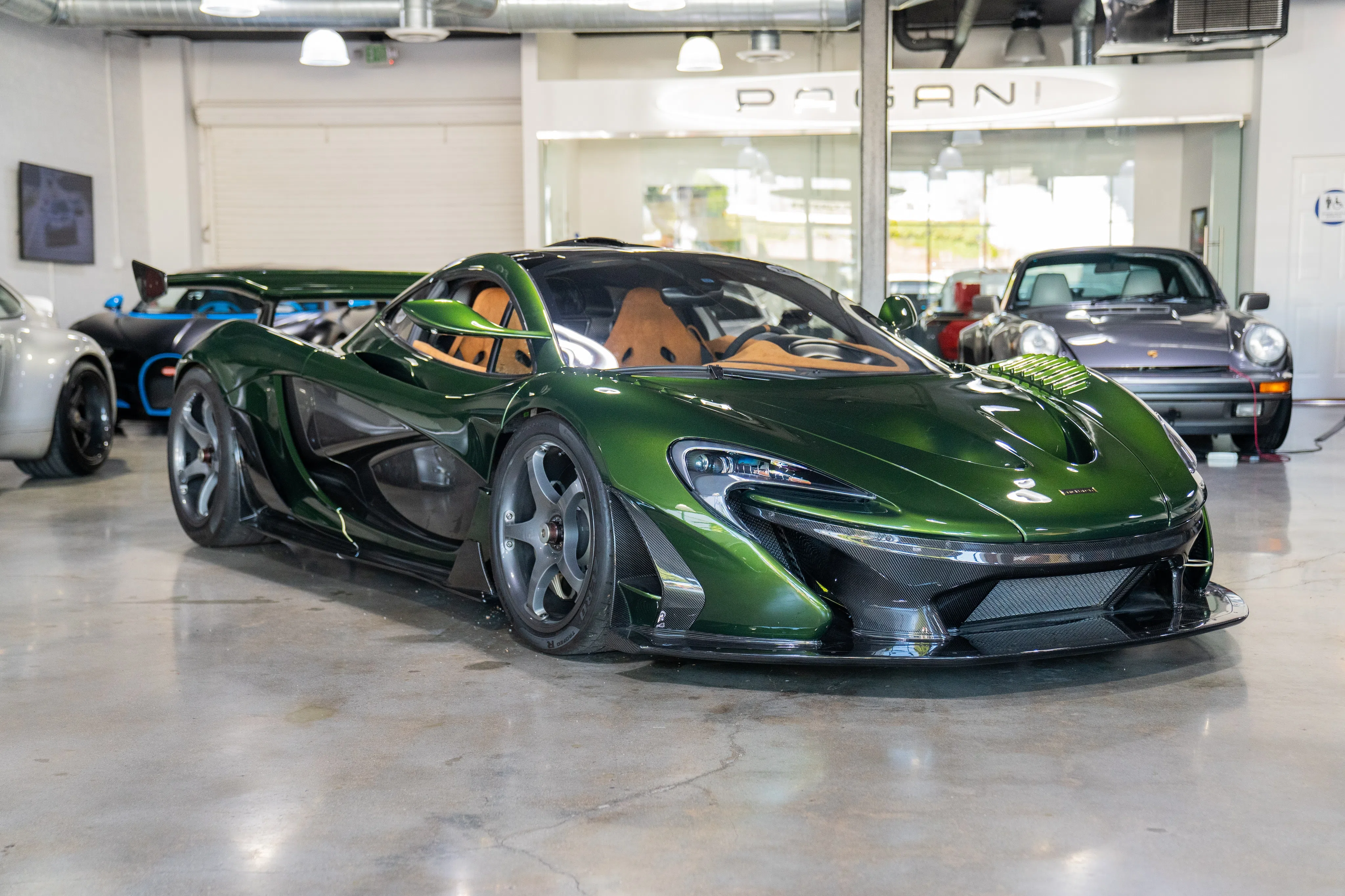 2015 McLaren P1 HDK for sale, exterior, Green