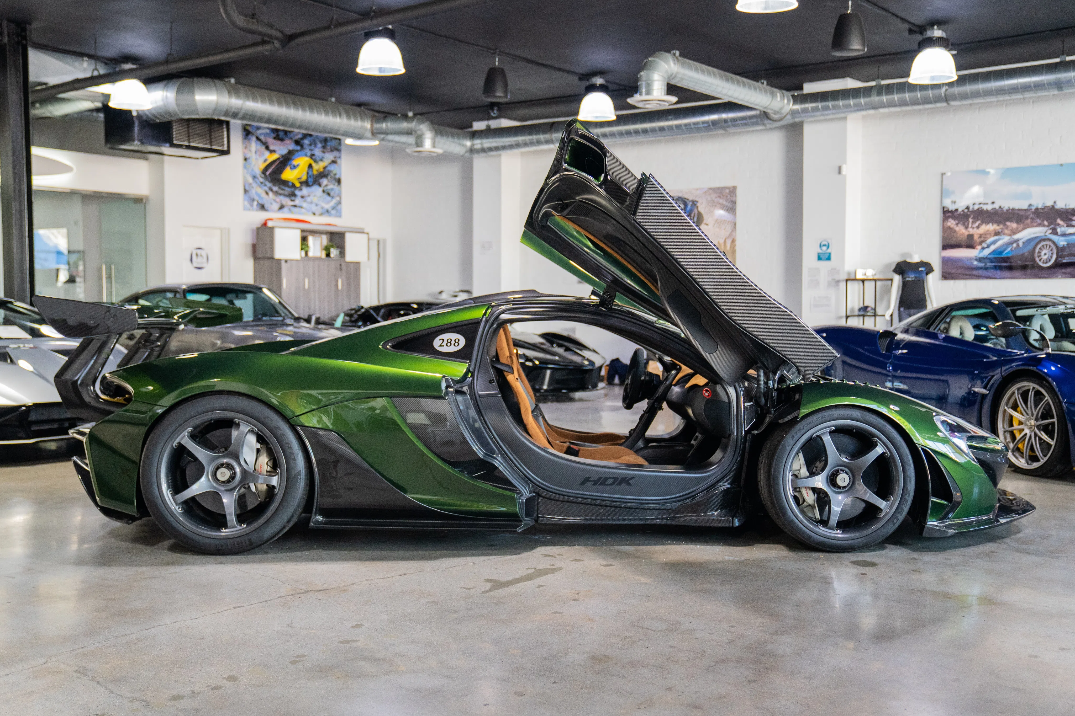 2015 McLaren P1 HDK for sale, exterior, Green