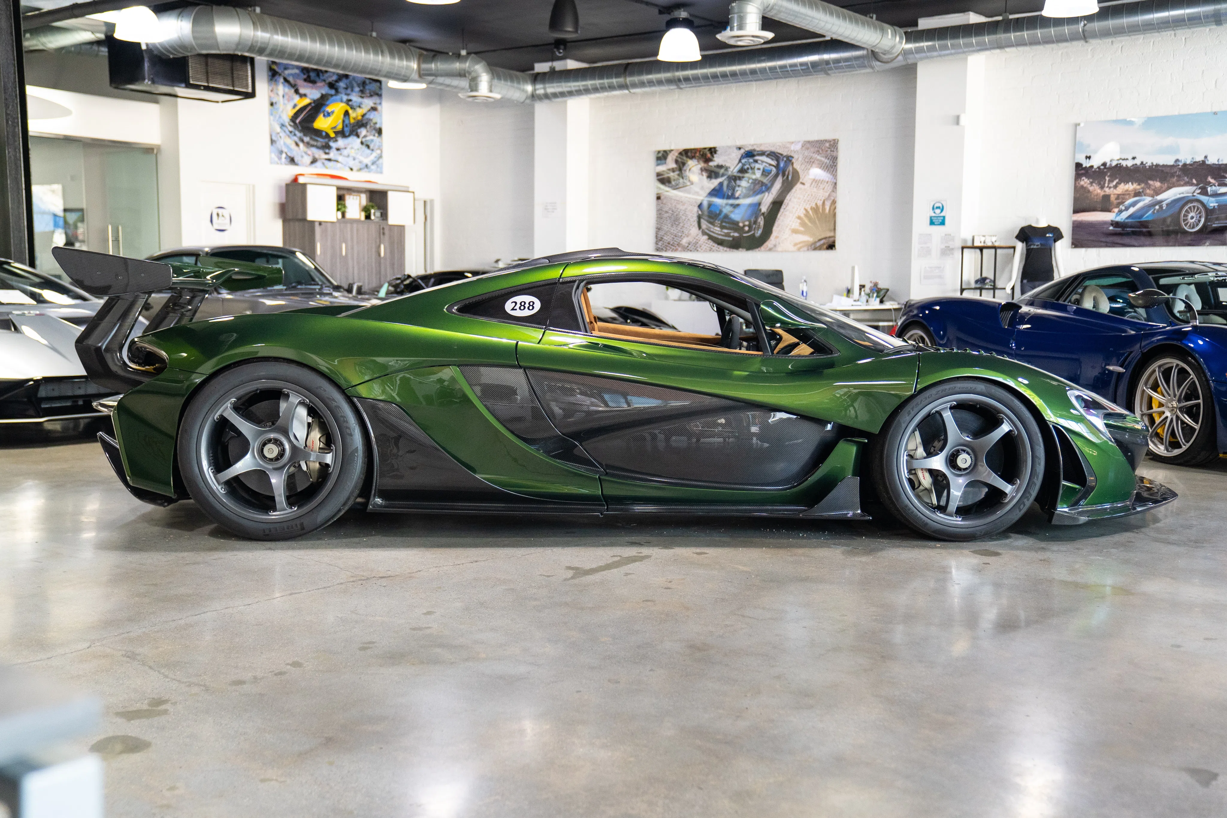 2015 McLaren P1 HDK for sale, exterior, Green
