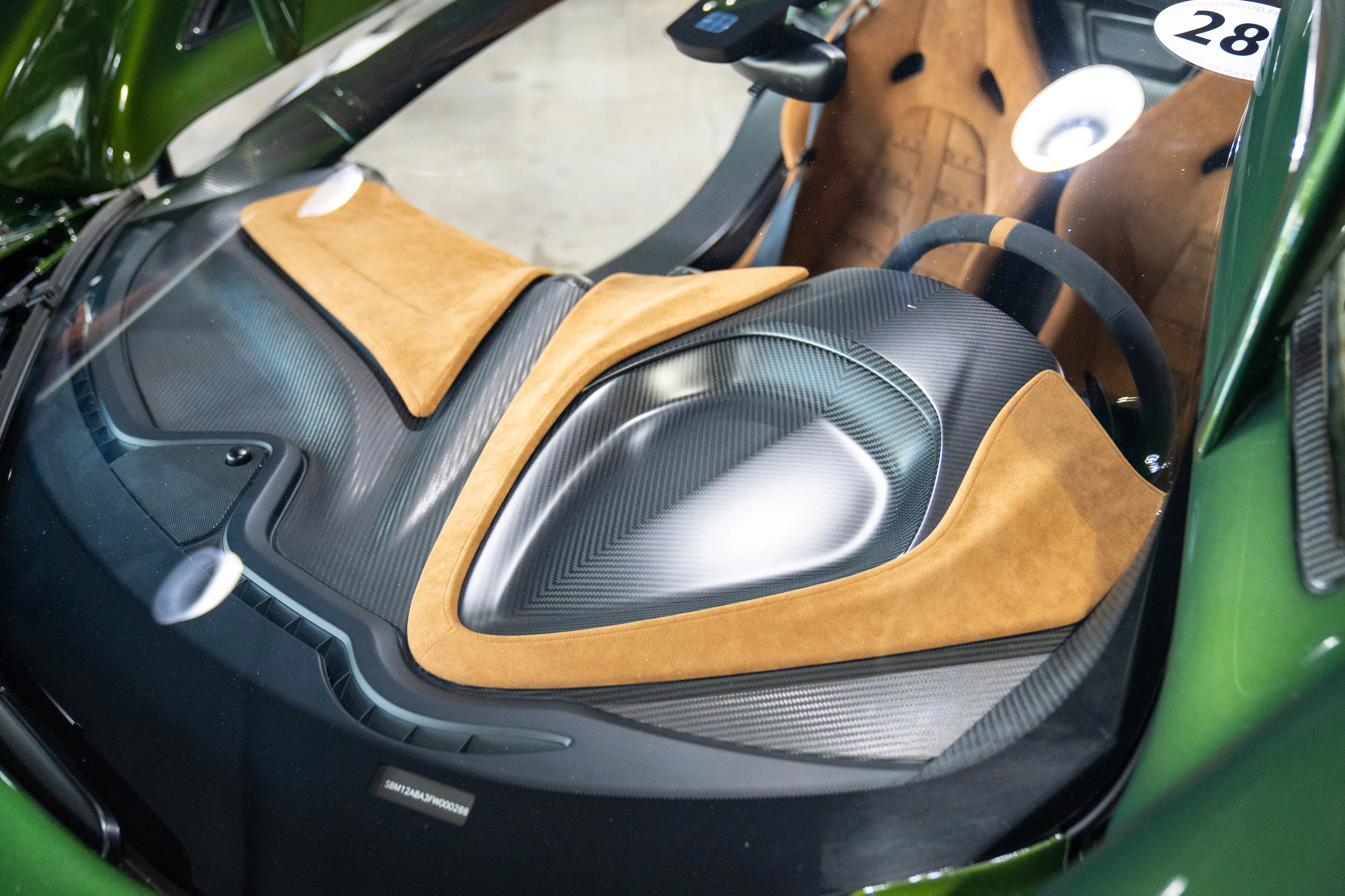 2015 McLaren P1 HDK interior, Tan