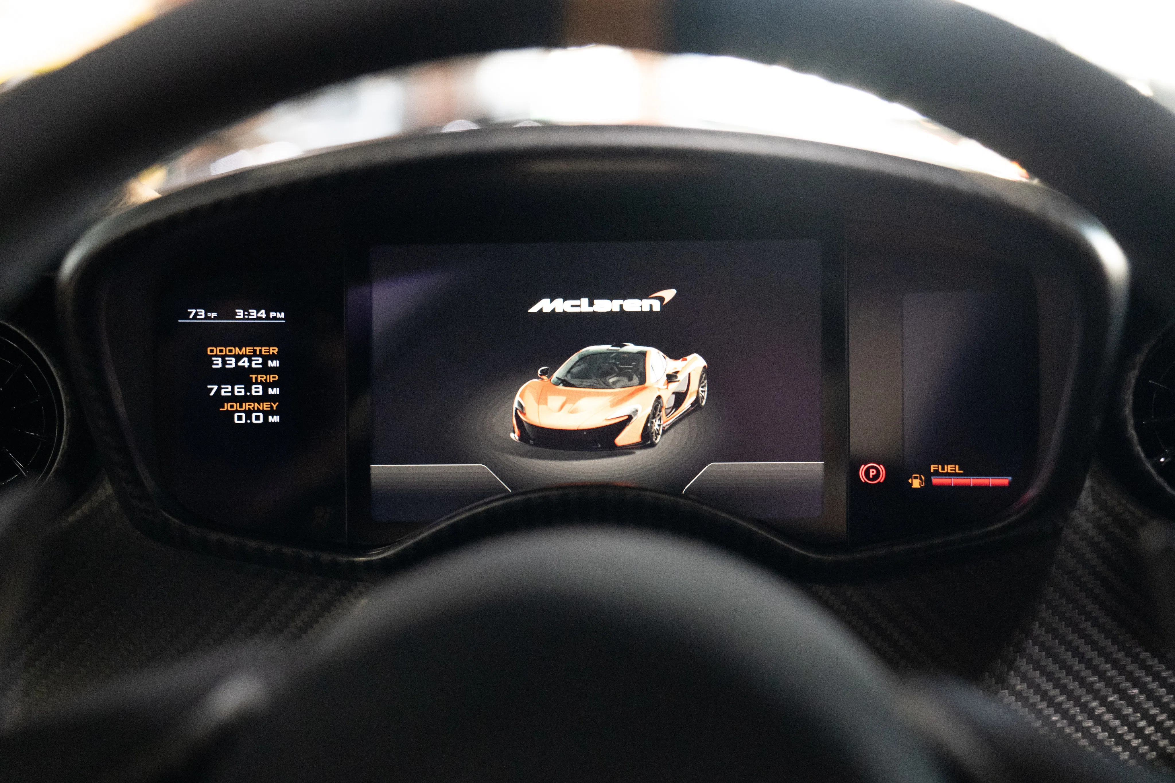 2015 McLaren P1 HDK interior, Tan