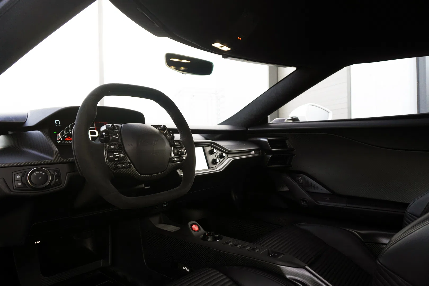 2018 Ford GT interior, dashboard