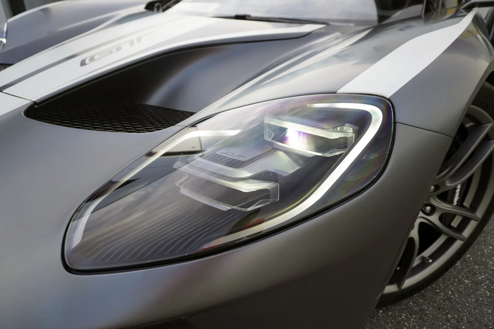 2018 Ford GT for sale, exterior, Liquid Grey Metallic