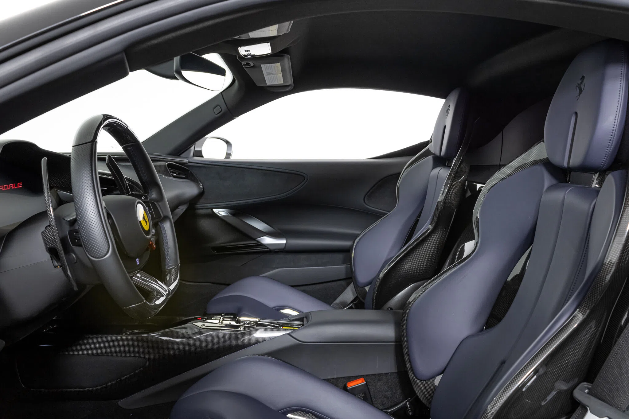 2021 Ferrari SF90 Stradale interior, seats
