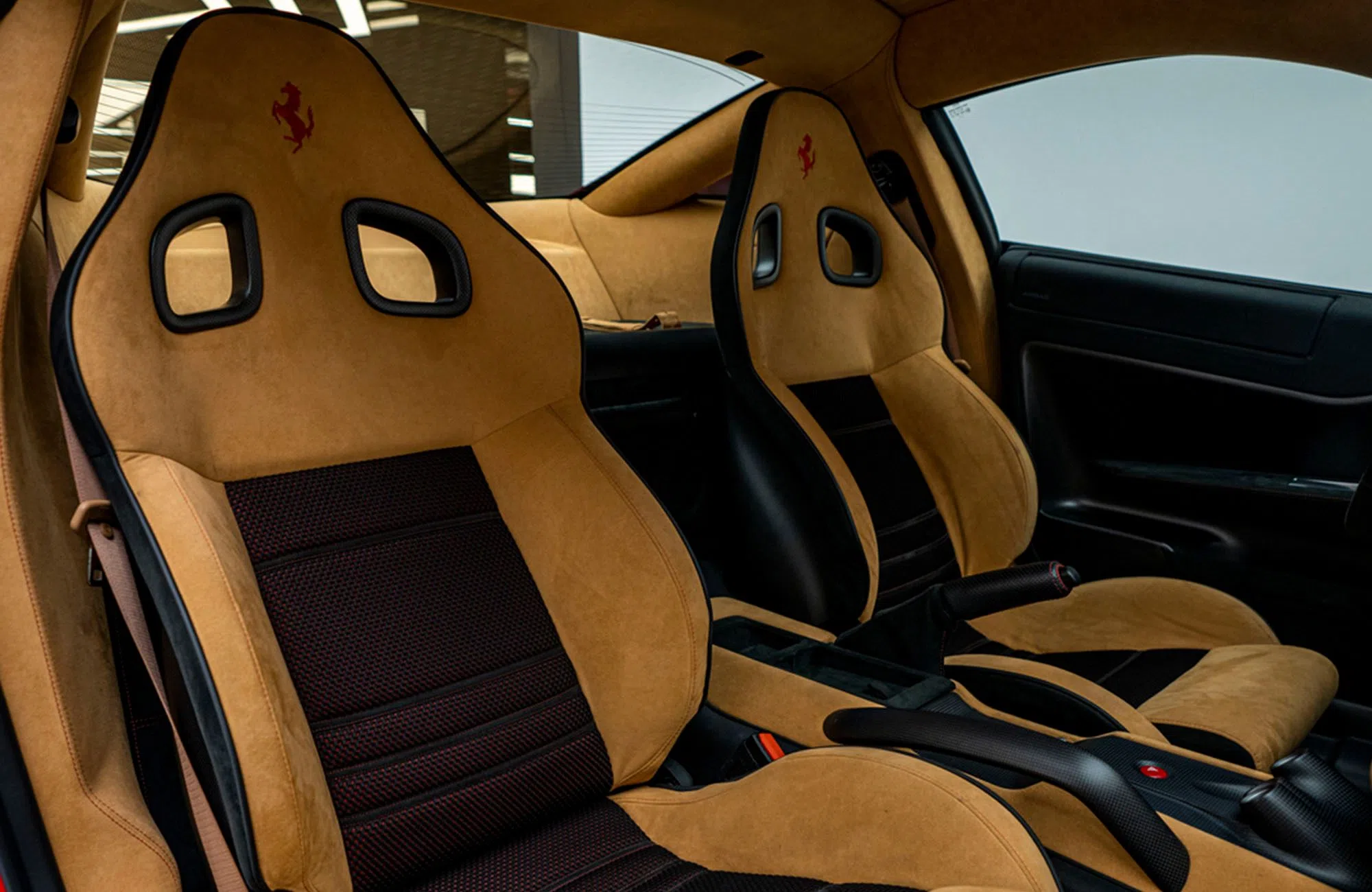 2011 Ferrari 599 GTO interior, seats