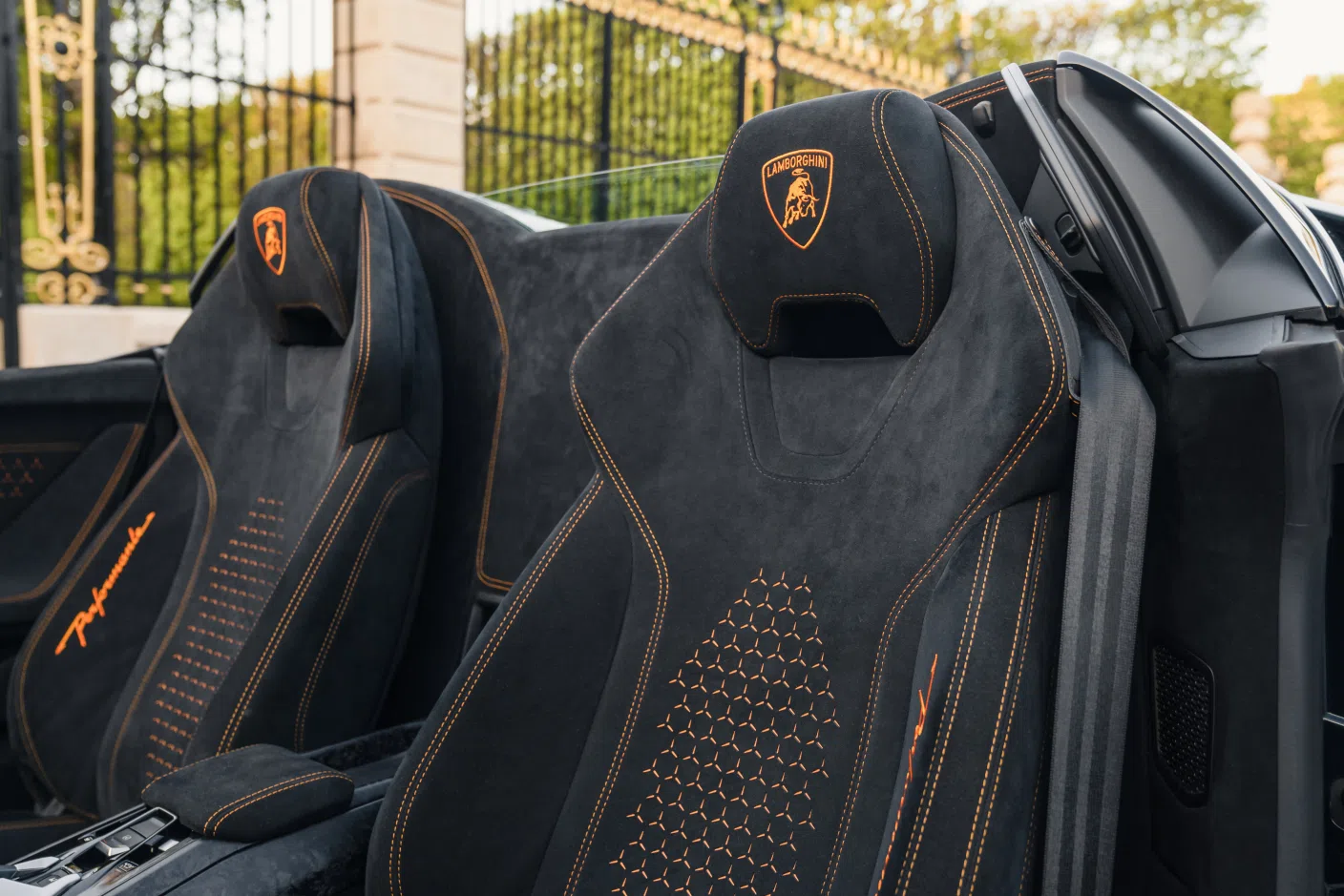 2018 Lamborghini Huracán Performante Spyder interior, seats