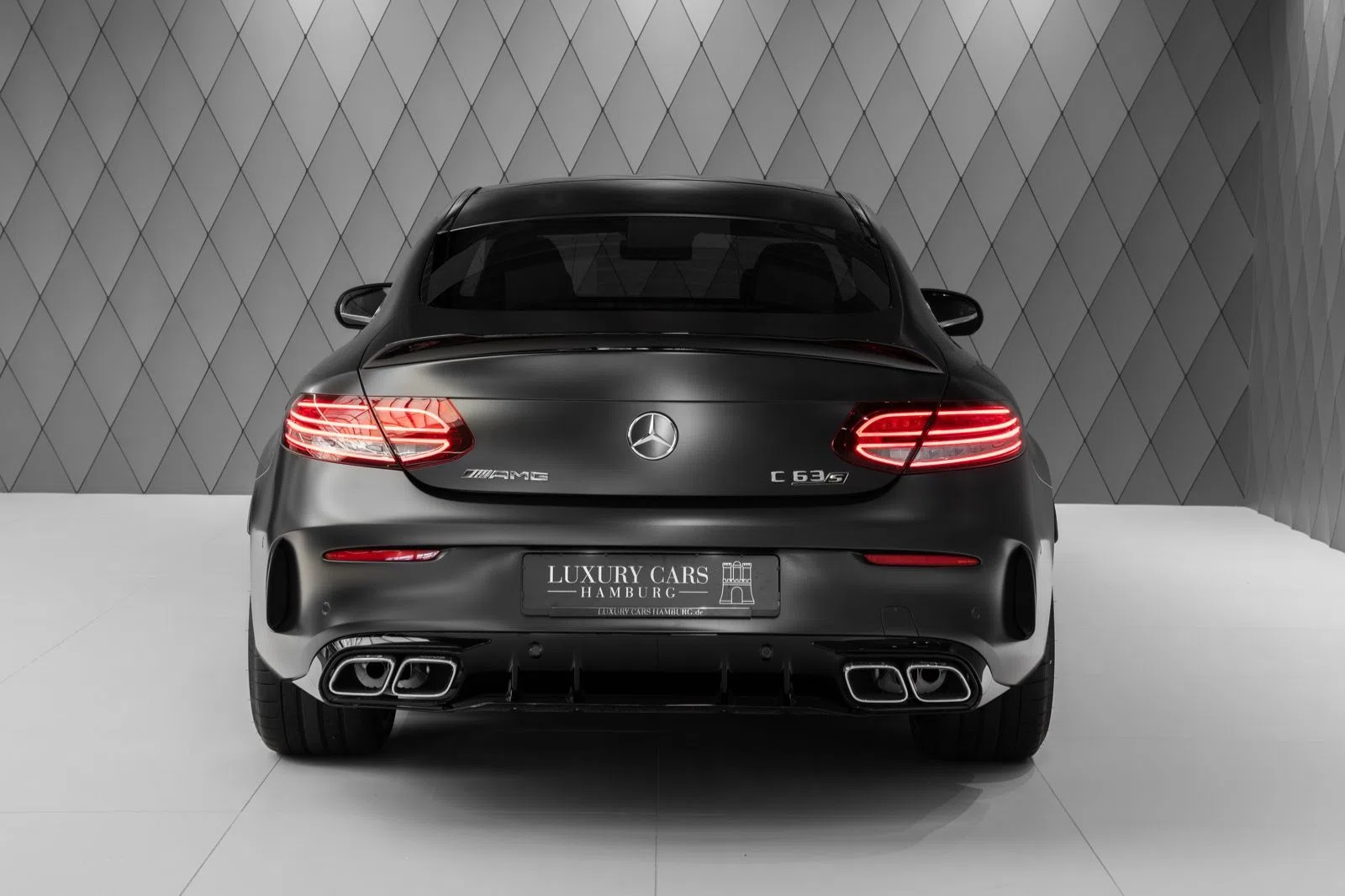 2023 Mercedes-Benz C 63 AMG S Coupé for sale, exterior, Manufacture Graphite Grey Magno