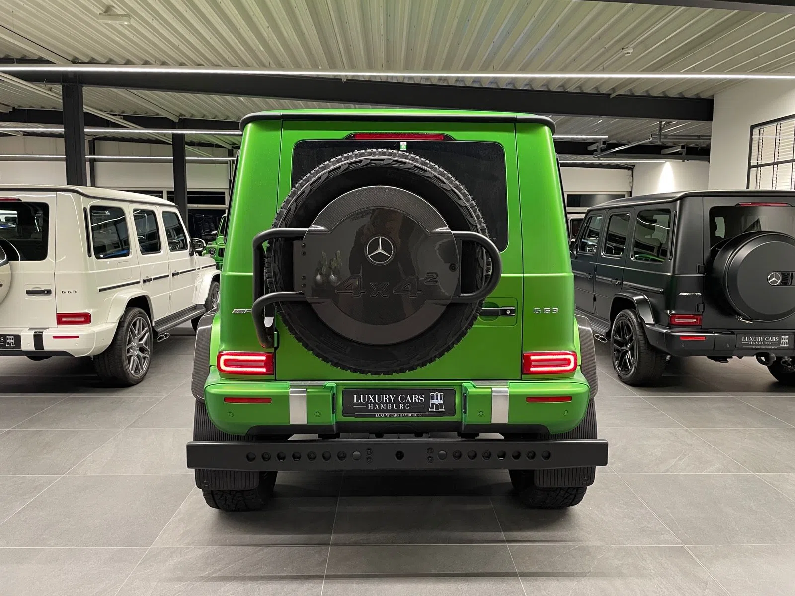 2023 Mercedes-Benz G 63 AMG 4x4² for sale, exterior, G Manufacture Green Hell Magno