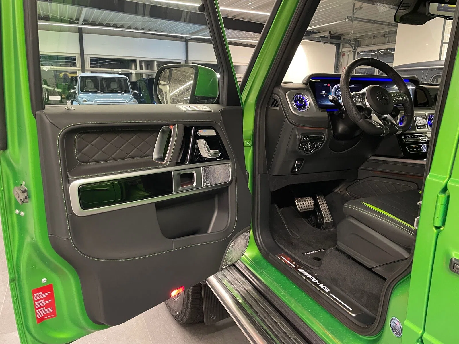 2023 Mercedes-Benz G 63 AMG 4x4² interior, Other, Full leather