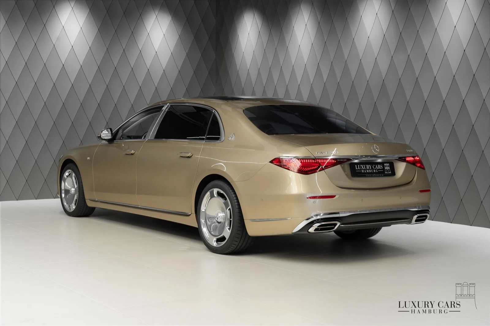 2022 Mercedes-Maybach S 680 for sale, exterior, Travertinbeige gold