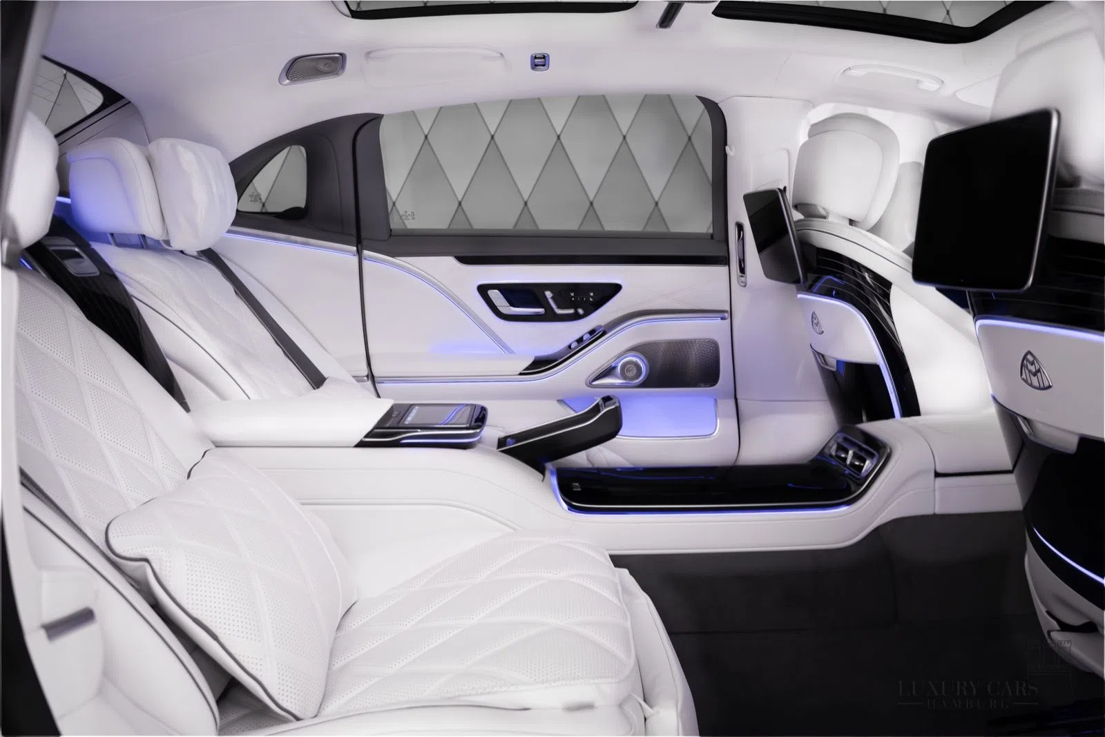 2022 Mercedes-Maybach S 680 interior, seats, Beige, Full leather