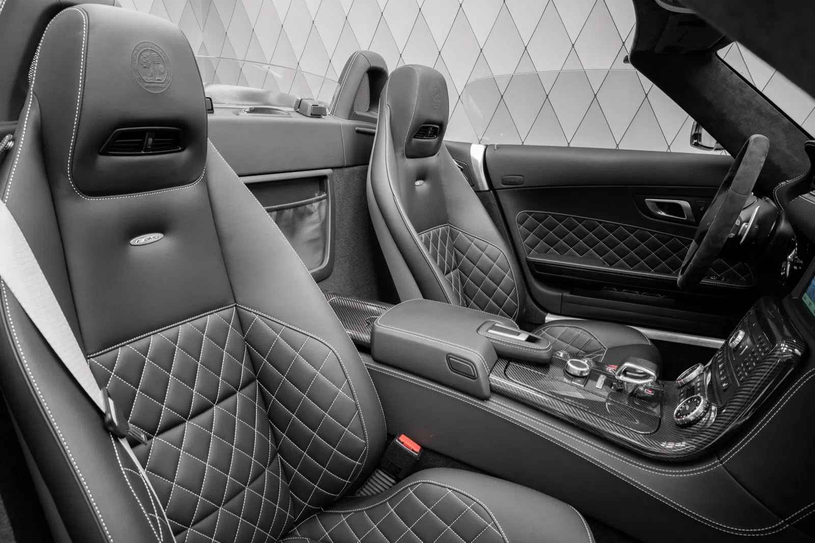 2014 Mercedes-Benz SLS AMG GT *1 of 350* FINAL EDITION interior, seats, Black, Full leather