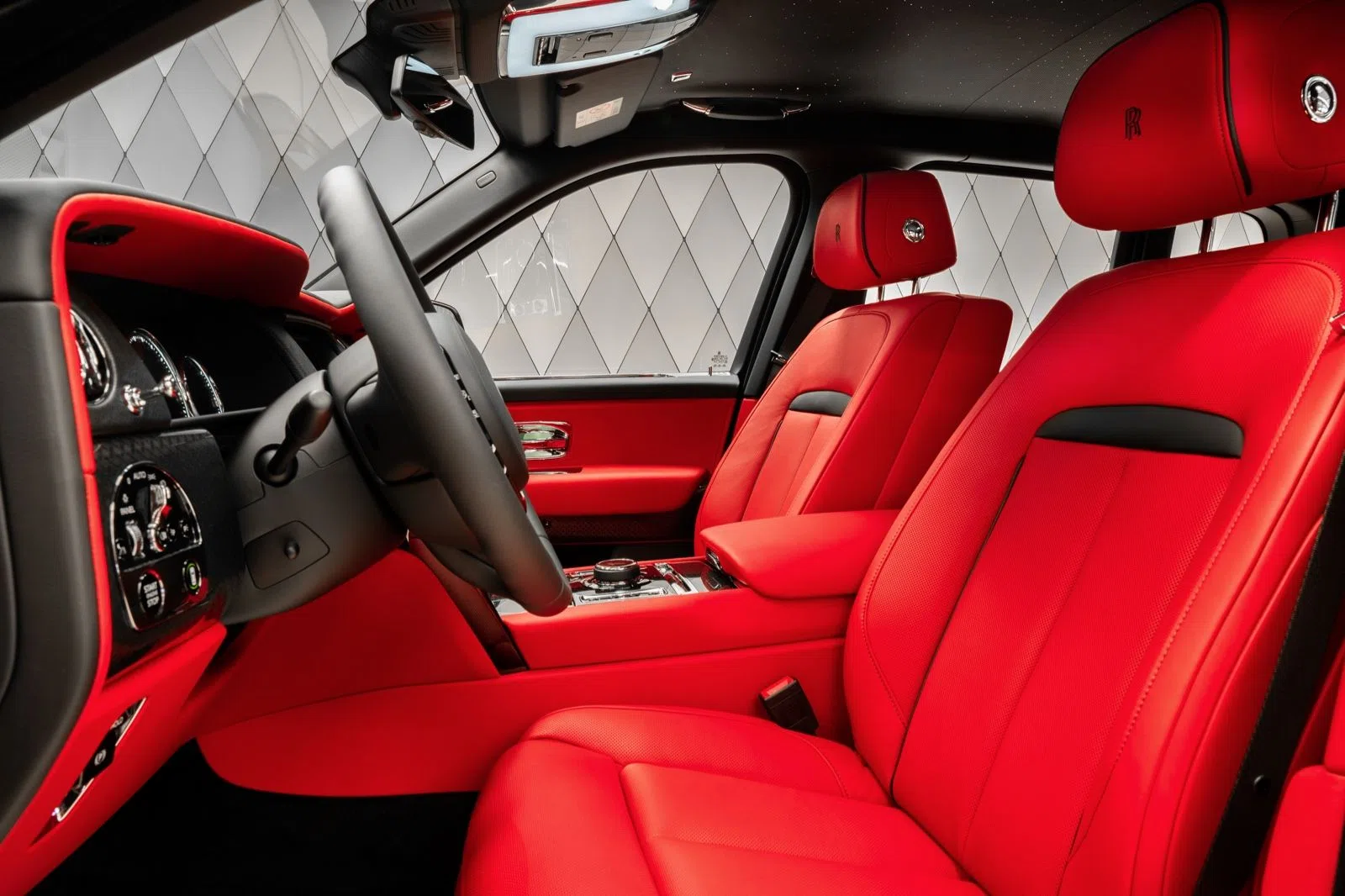 2023 Rolls-Royce Cullinan Black Badge interior, seats, Other, Full leather