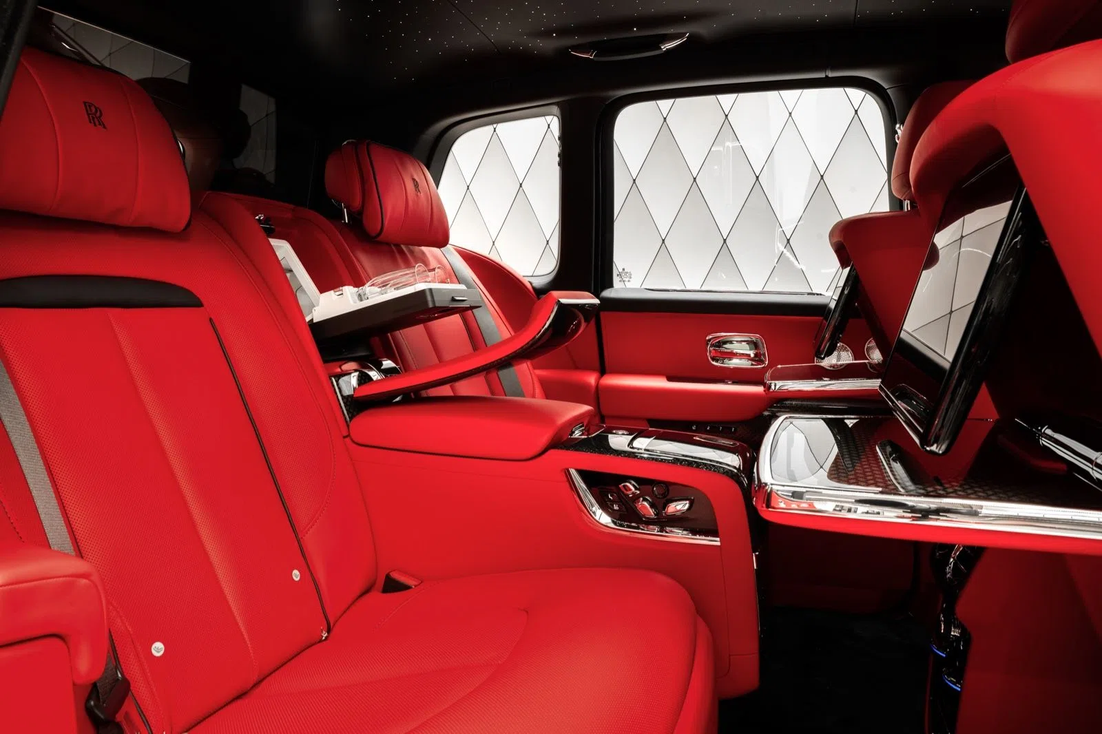 2023 Rolls-Royce Cullinan Black Badge interior, seats, Other, Full leather