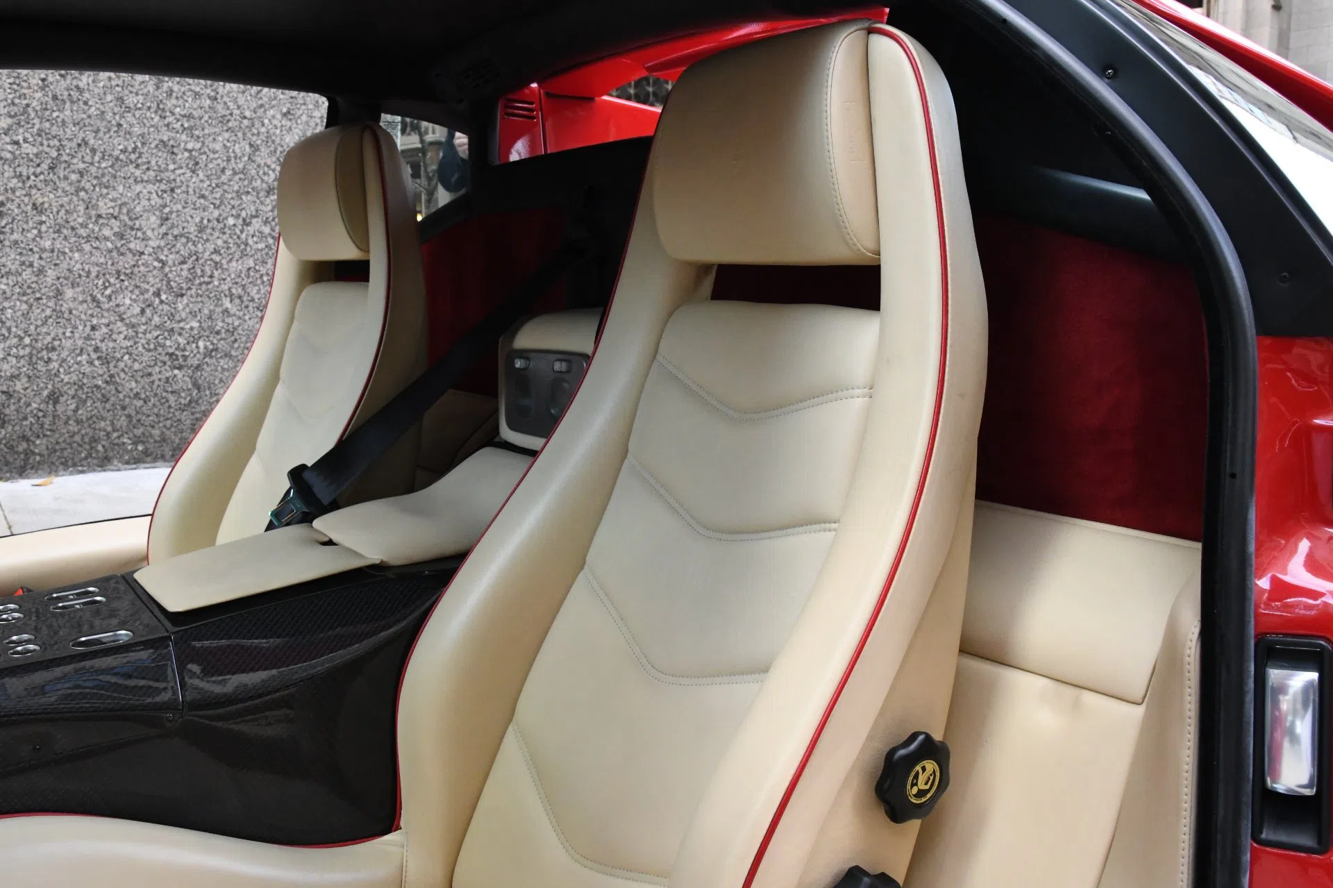 2021 Lamborghini Diablo VT 6.0 interior, seats, Tan, Full leather