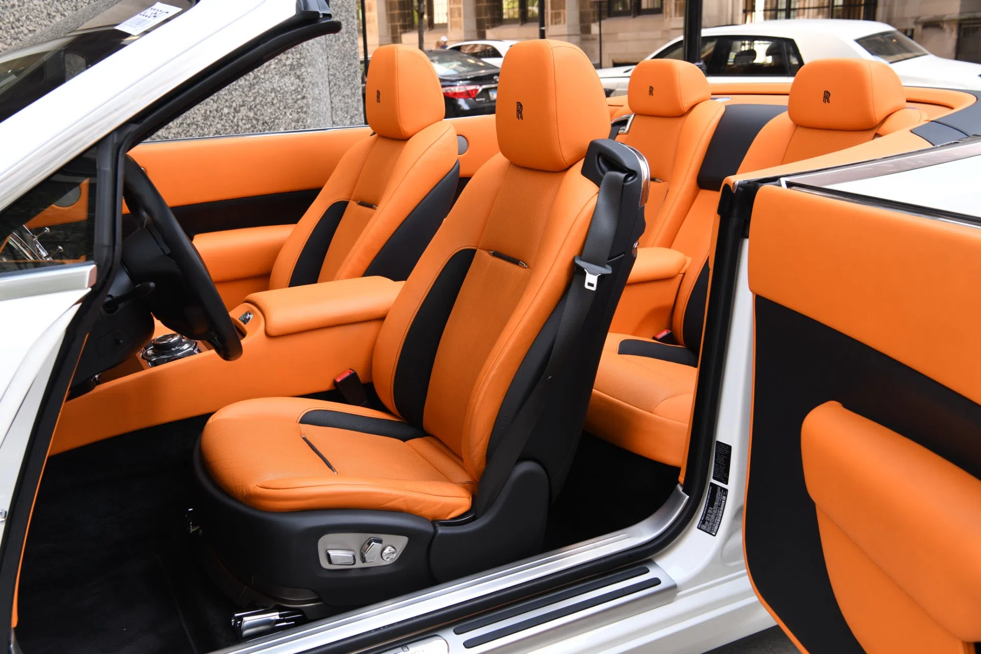 2021 Rolls-Royce Dawn interior, seats