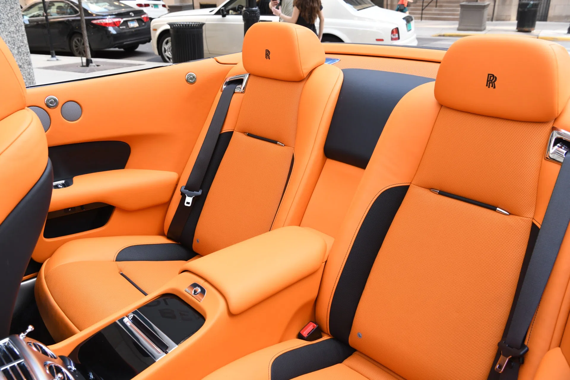2021 Rolls-Royce Dawn interior, seats