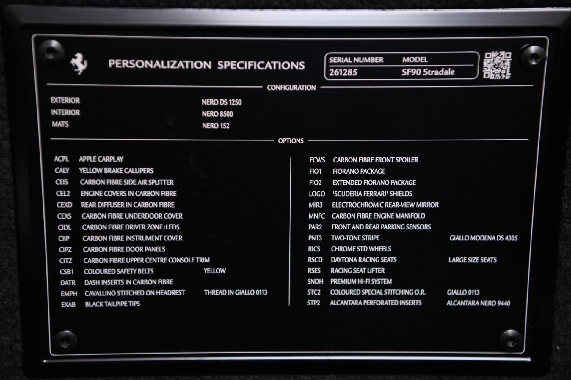 2021 FERRARI SF90 STRADALE, 18/19