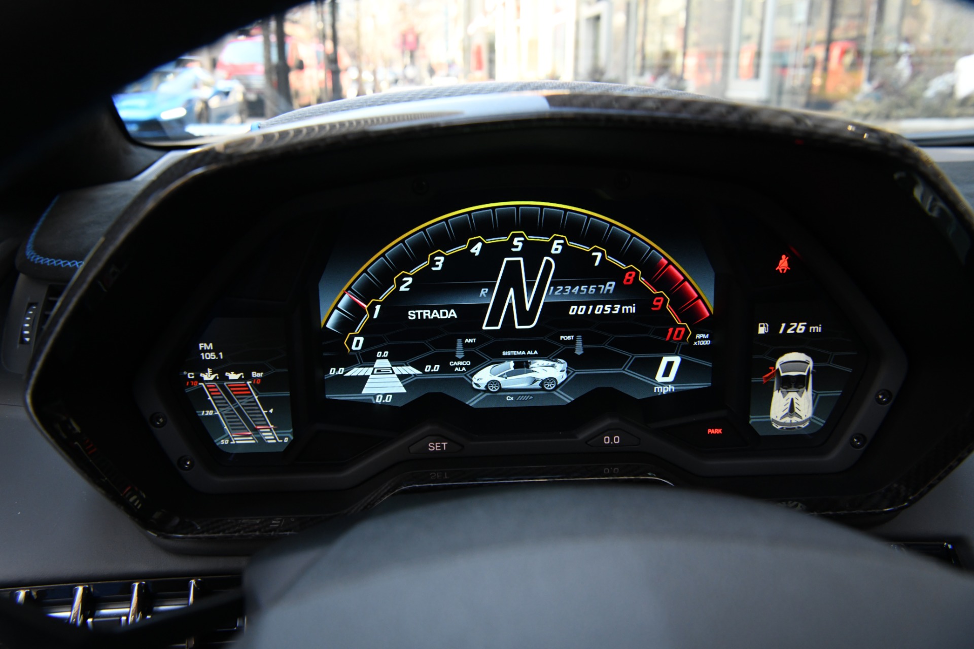 2021 LAMBORGHINI AVENTADOR SVJ ROADSTER, 12/17