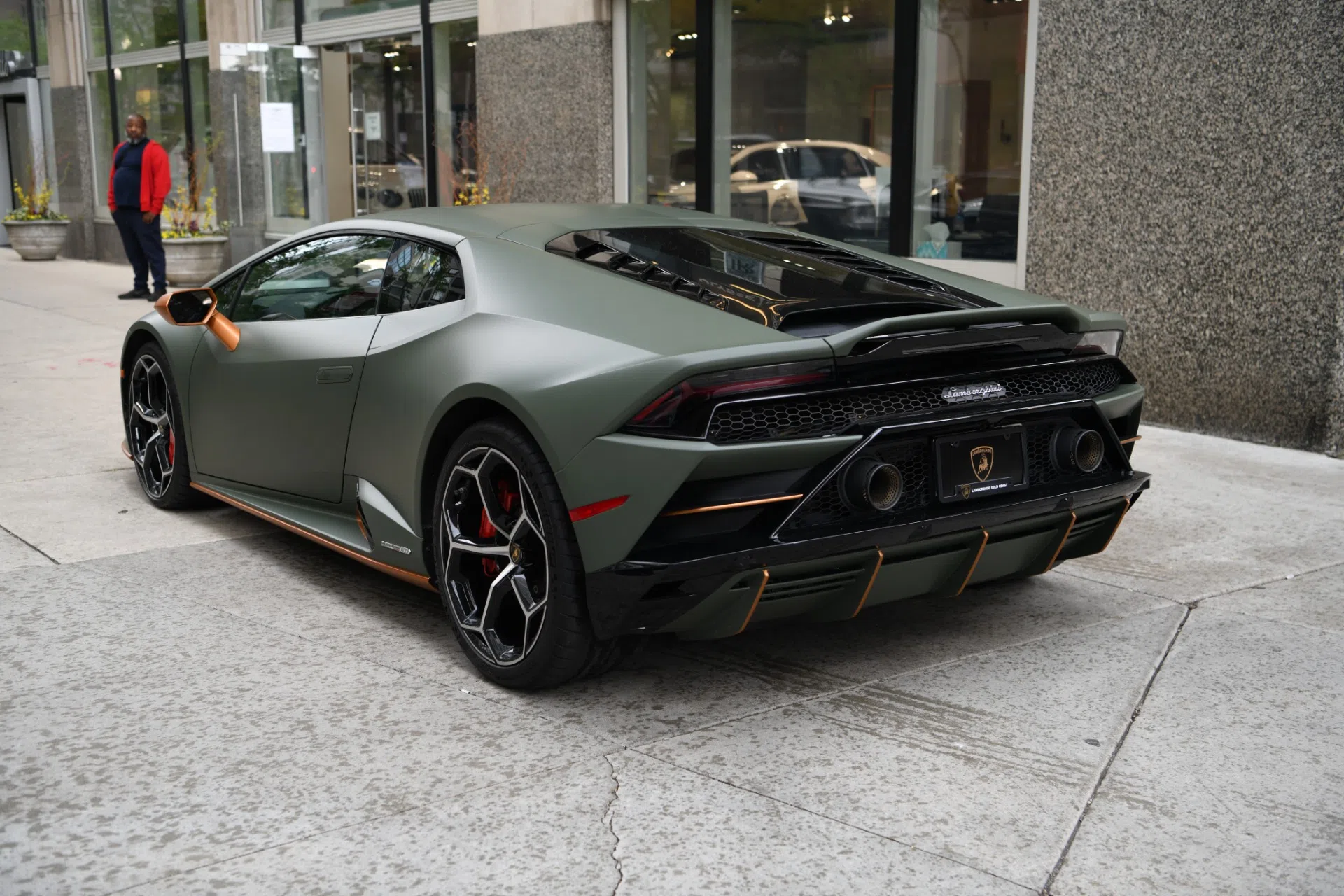 2020 Lamborghini Huracan EVO LP 640-4 for sale, exterior, Verde