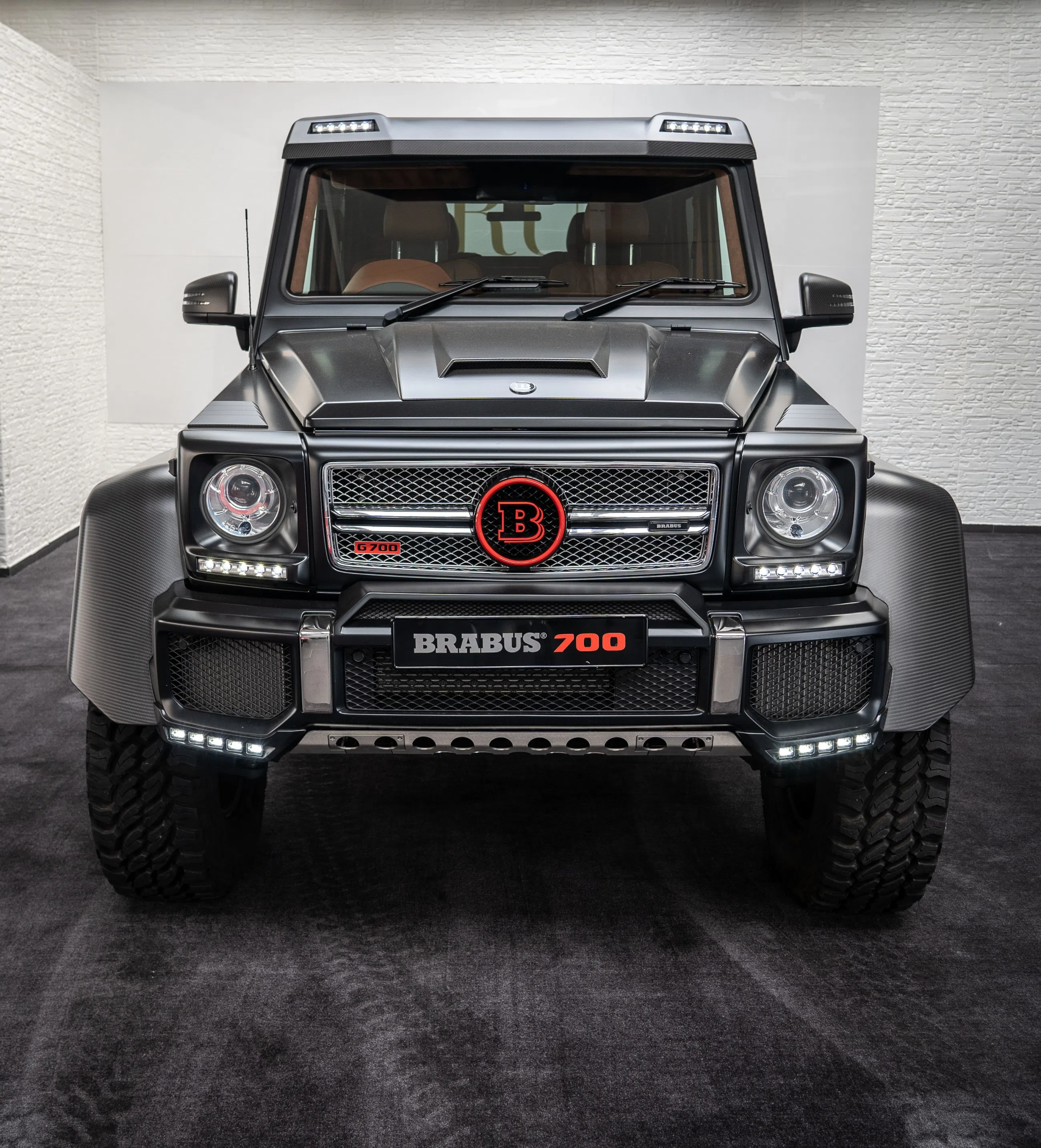 2015 BRABUS G 700 6x6, exterior, Black
