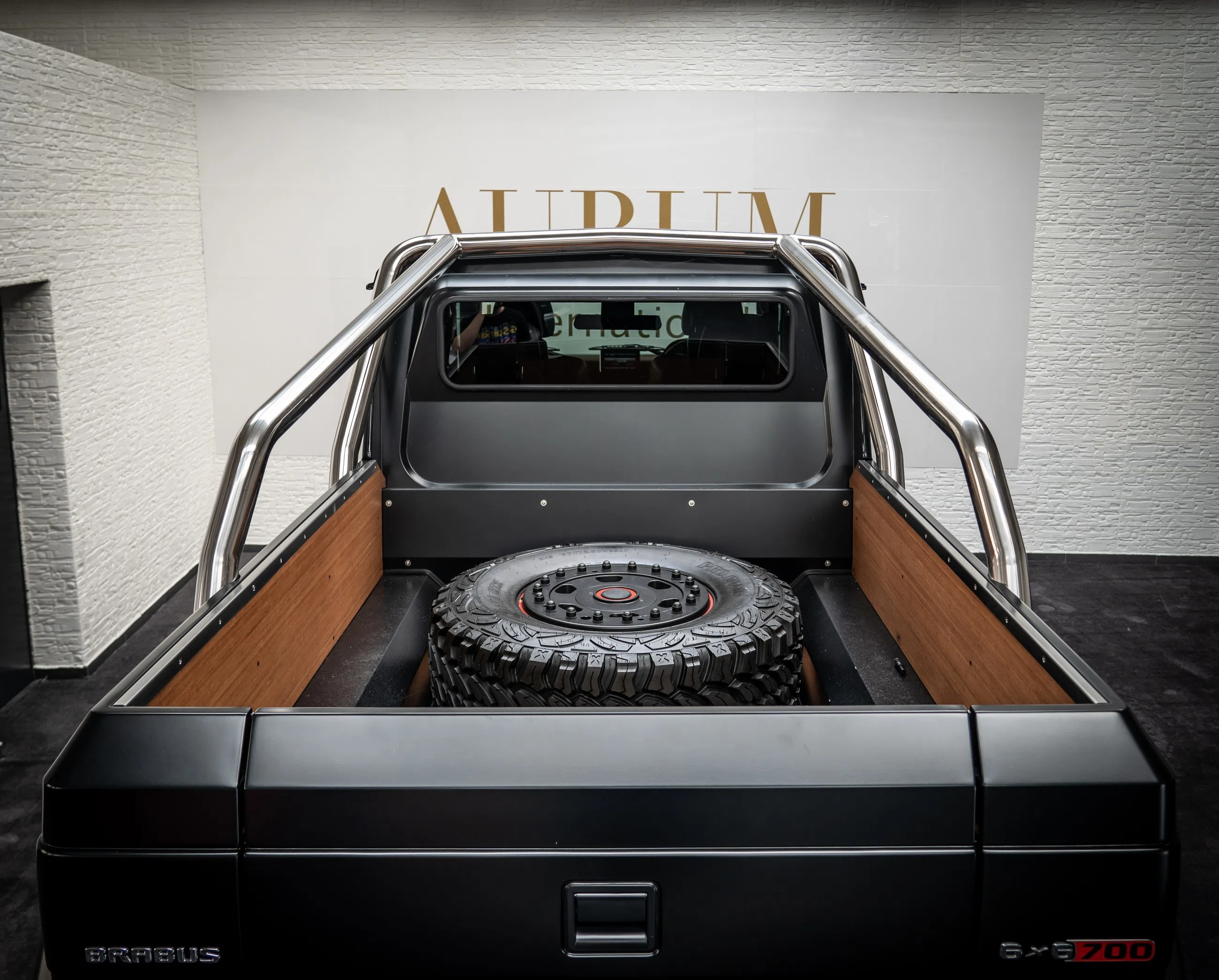 2015 BRABUS G 700 6x6, exterior, Black