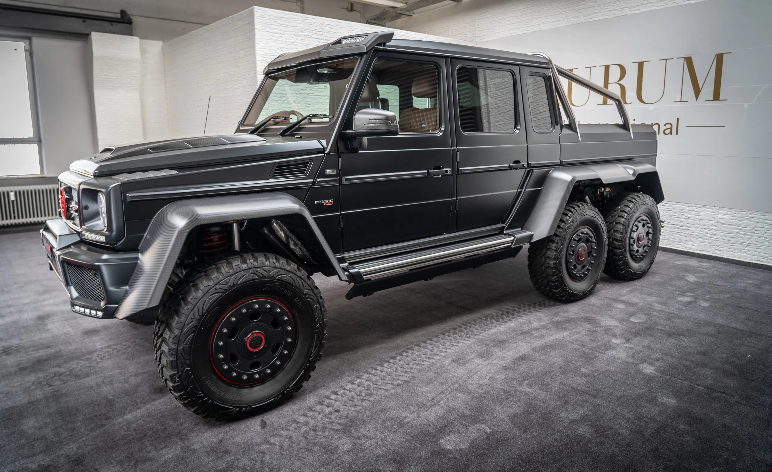 2015 BRABUS G 700 6x6, exterior, Black